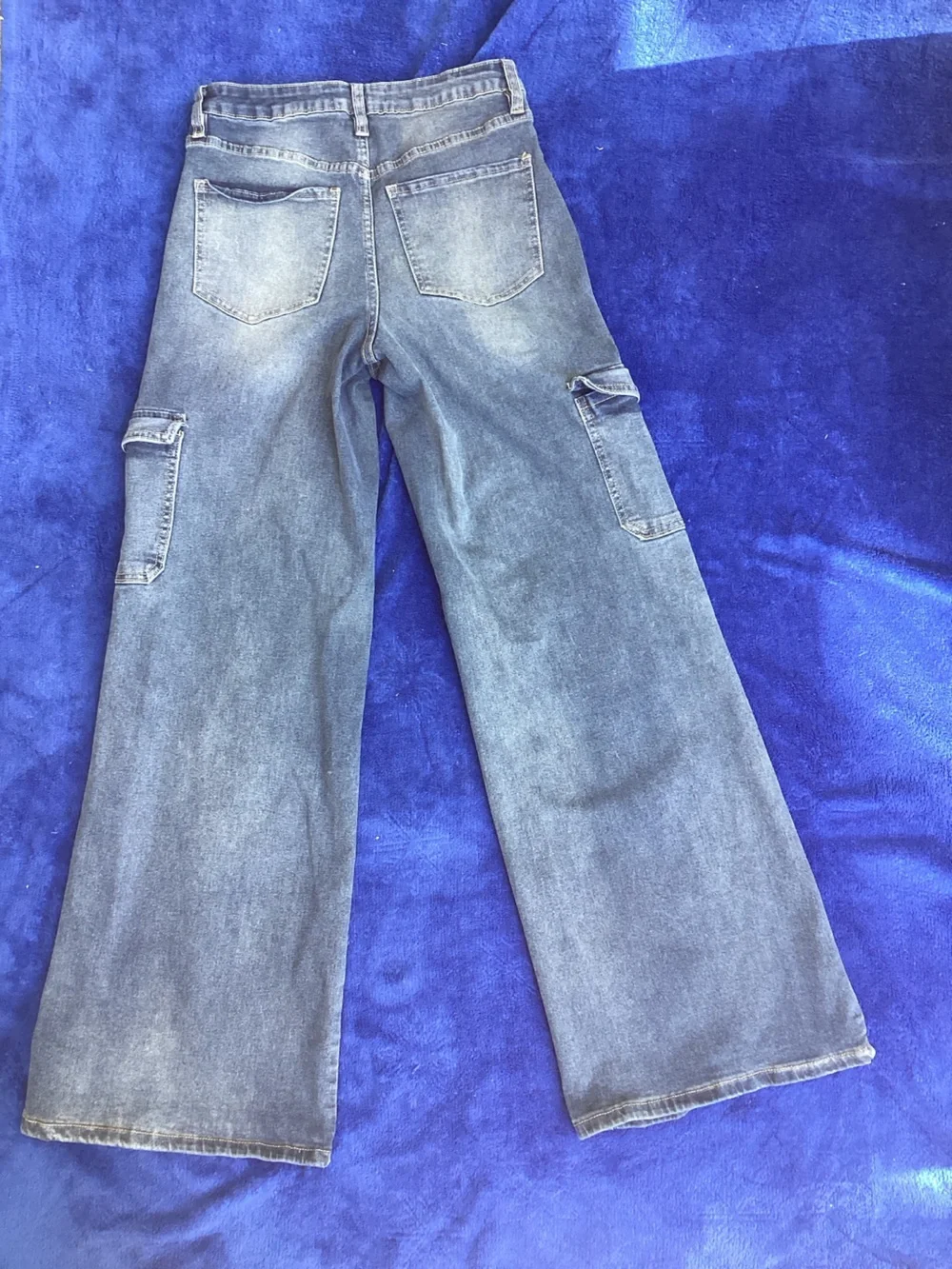 YMI Men's Washed Blue Carpenter Jeans